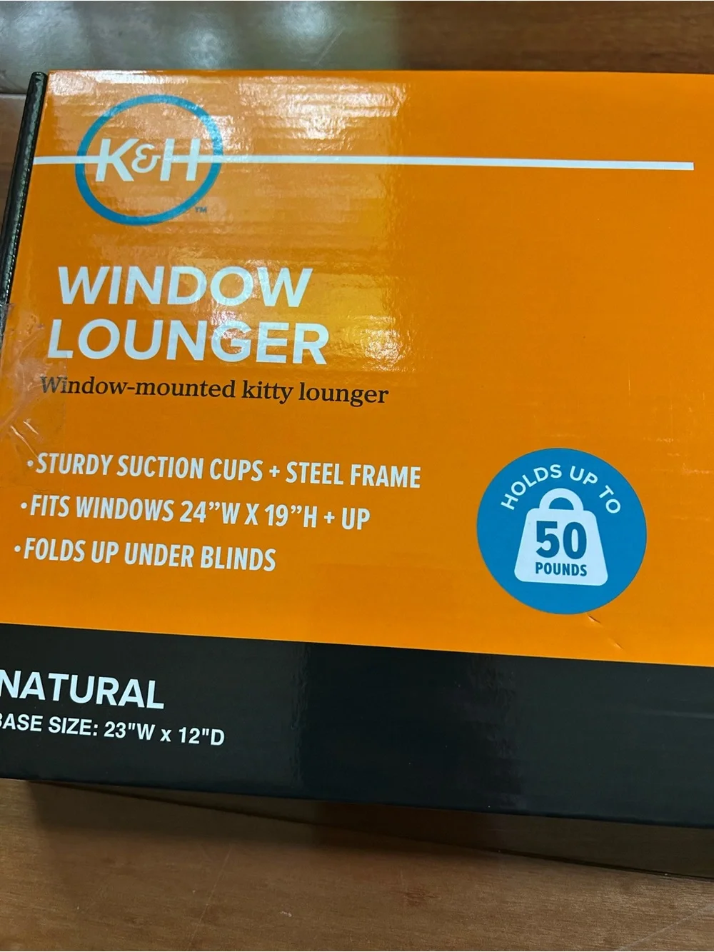 K&H cat window lounger ledge - new in box